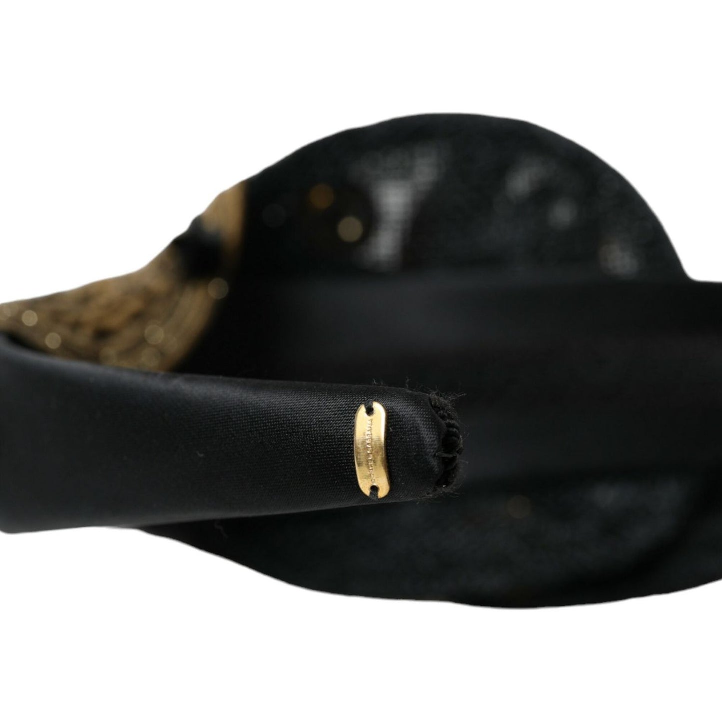 Dolce & Gabbana Multicolor Missile Rocket Crystal Stars Headband Diadem Dolce & Gabbana Black