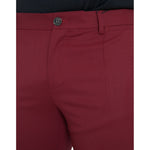 Dolce & Gabbana Red Wool Men Slim Fit Dress Pants Dolce & Gabbana Saddle Brown