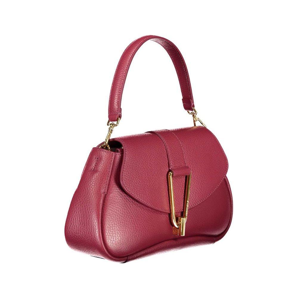 Coccinelle Red Leather Handbag Coccinelle Maroon
