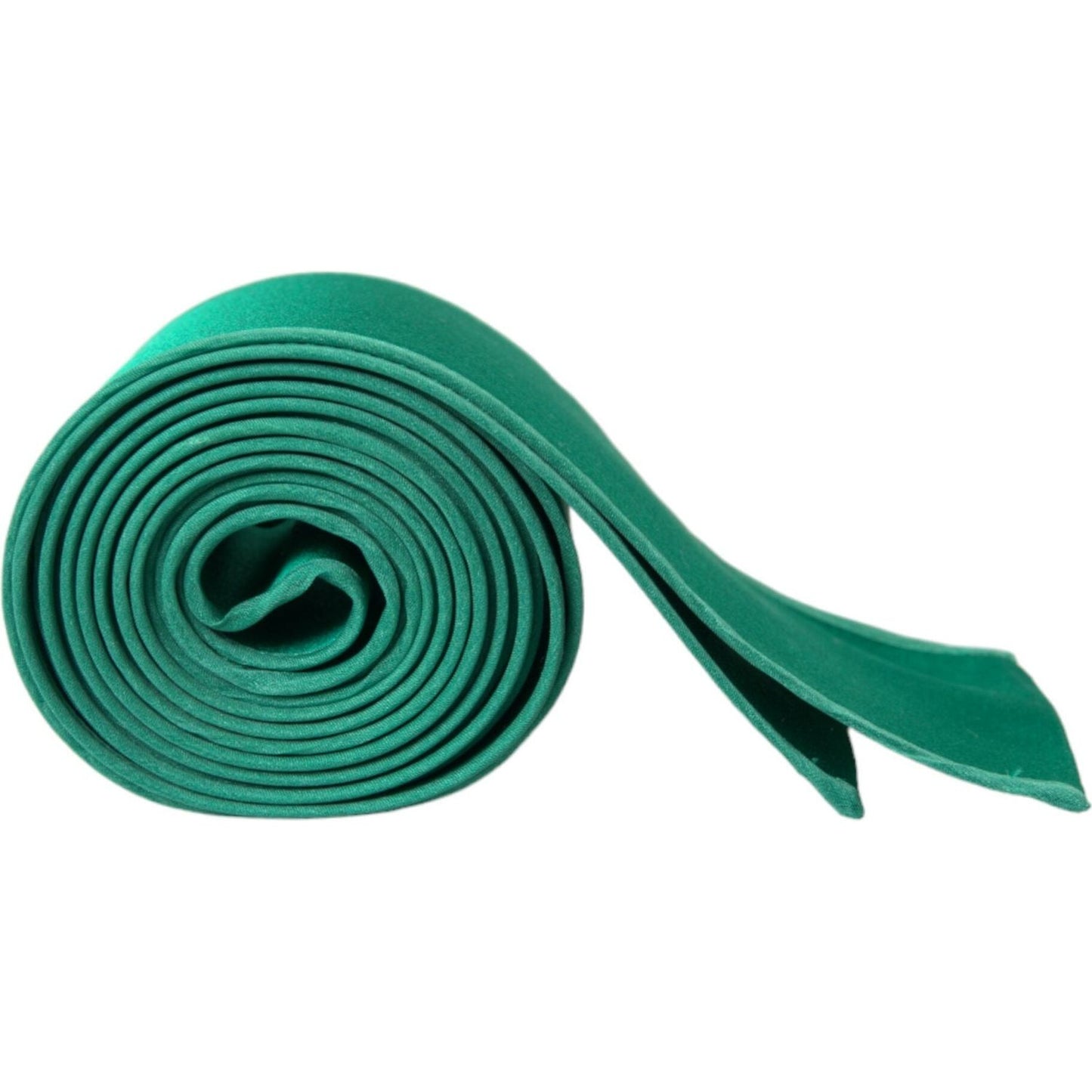 Dolce & Gabbana Green Silk Satin Waist Women Belt Dolce & Gabbana Sea Green