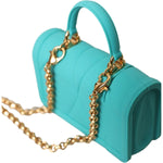 Dolce & Gabbana Turquoise Silicone Devotion Heart Cover Bag Airpods Case SMY101234