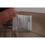 Ermanno Scervino Beige Cotton Wool Regular Fit Pants SIG30353-1