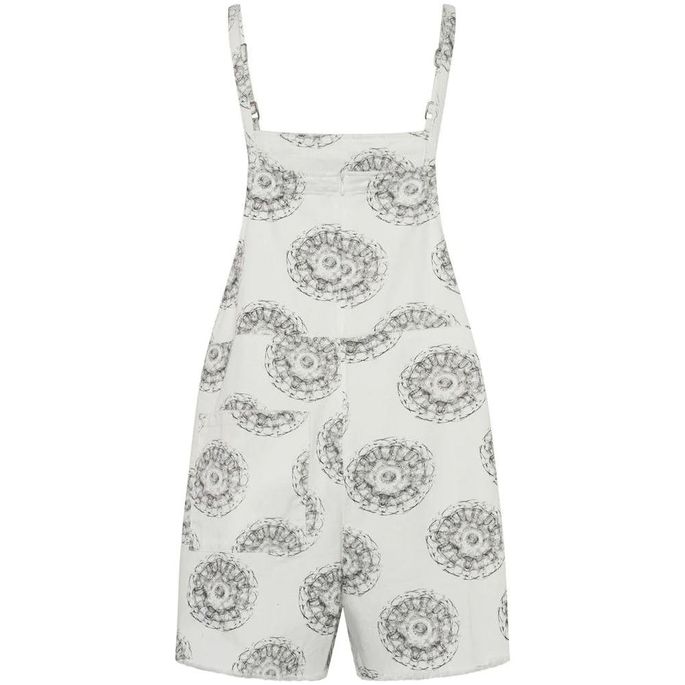 One Teaspoon Chic Denim Shoulder Pad Dress One Teaspoon Light Gray