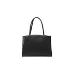 Plein Sport Chic Ebony Tote with Silver Logo Accent PLSP-11795