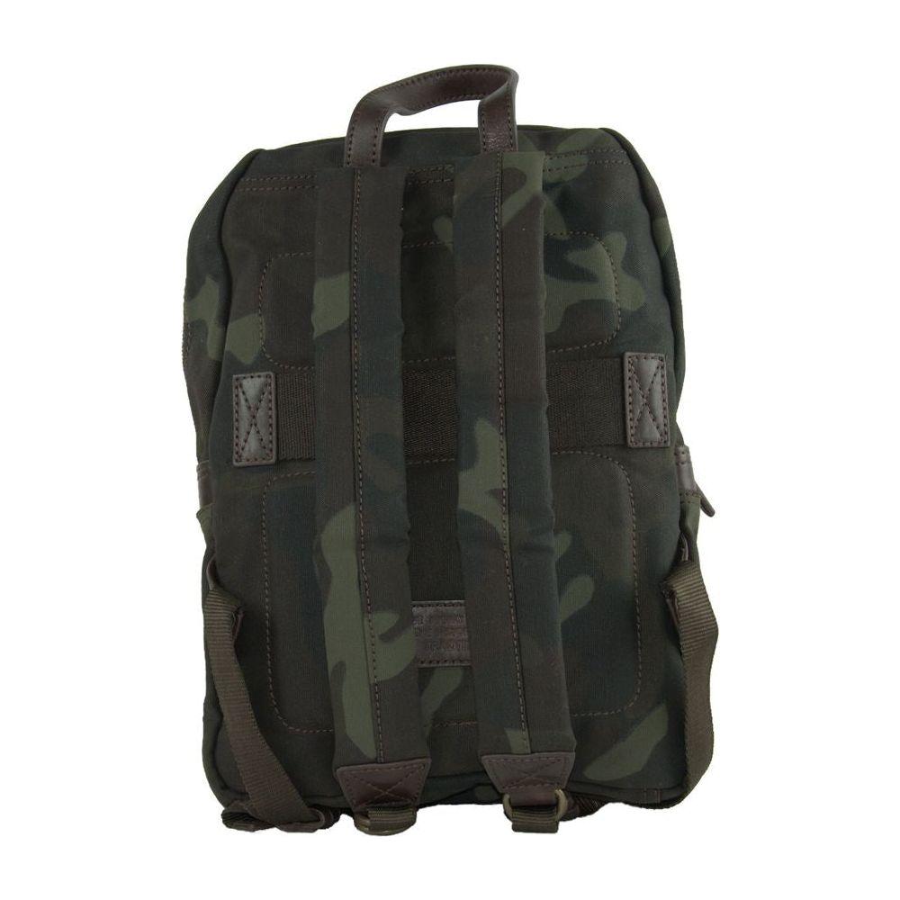 A.G. Spalding & Bros Green Cotton Men Backpack A.G. Spalding & Bros Dark Slate Gray
