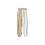 Comme Des Fuckdown Chic Beige Two-Tone Drawstring Sweatpants Comme Des Fuckdown Light Gray