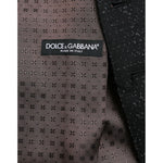 Dolce & Gabbana Black Brown Silk Waistcoat Dress Formal Vest Dolce & Gabbana Dark Slate Gray
