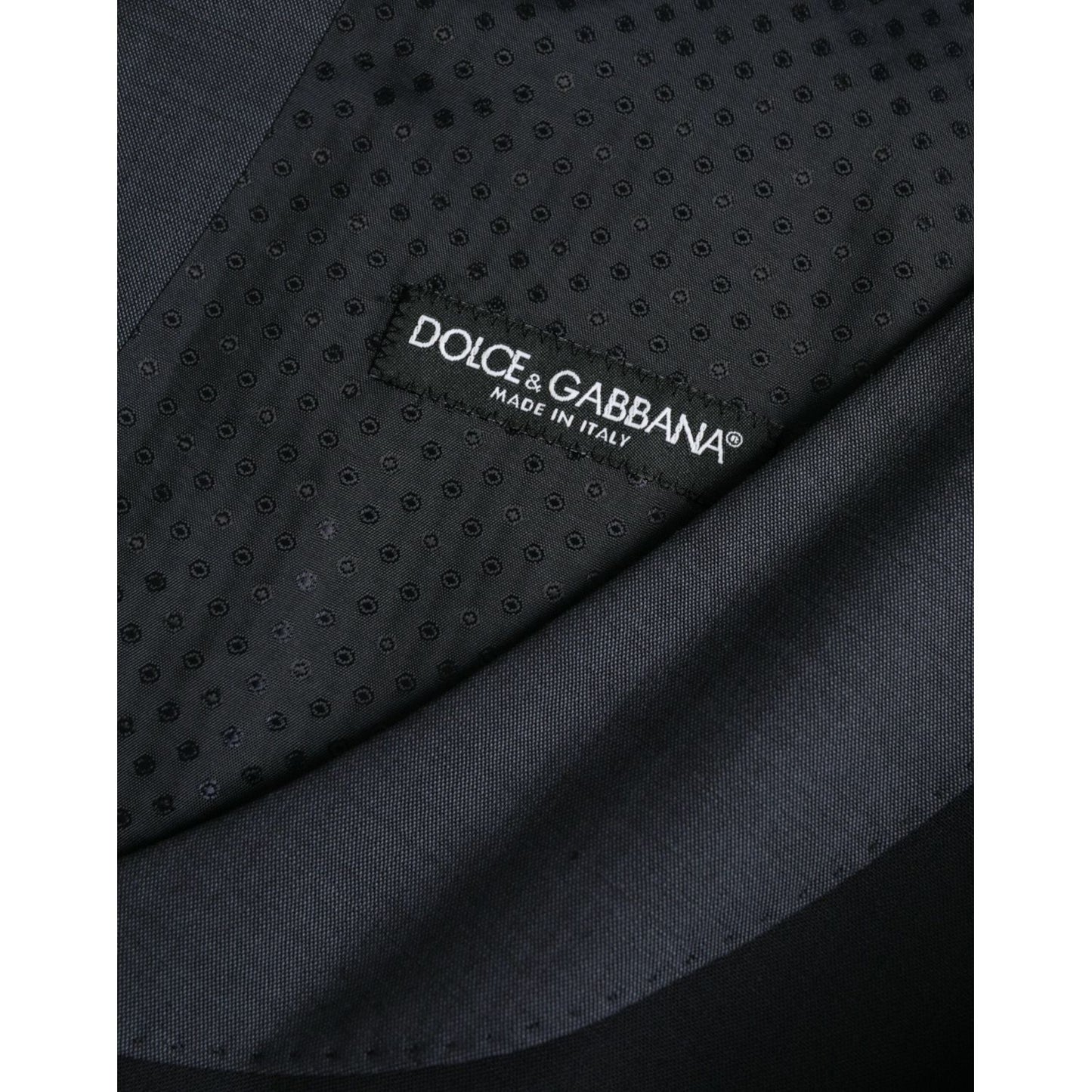 Dolce & Gabbana Black Wool Waistcoat Dress Formal Vest Dolce & Gabbana Dark Slate Gray