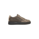 Cerruti 1881 Beige Cowhide Men Sneaker Cerruti 1881 Dark Slate Gray