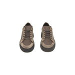 Cerruti 1881 Beige Cowhide Men Sneaker Cerruti 1881 Dim Gray