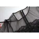 Dolce & Gabbana Black Sheer Floral Lace Sheath Midi Dress Dolce & Gabbana Dark Slate Gray