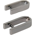 Dolce & Gabbana Silver Plated Metal Brass Pin Men Cufflinks SMY10218