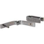 Dolce & Gabbana Silver Plated Metal Brass Pin Men Cufflinks SMY10218