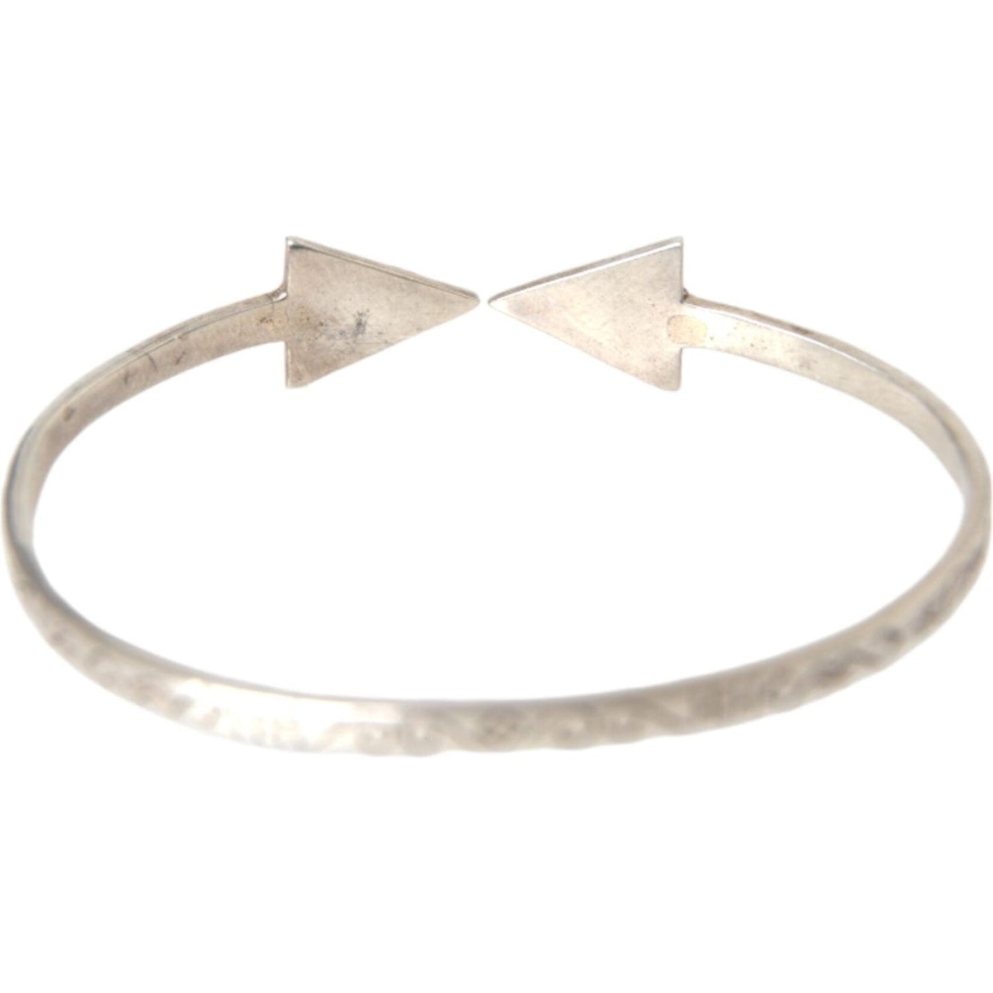 Nialaya Arrow Crystal 925 Silver Bangle Bracelet Women Bracelet Nialaya Gray