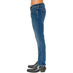 Diesel Blue Cotton Jeans & Pant Diesel Dark Slate Gray