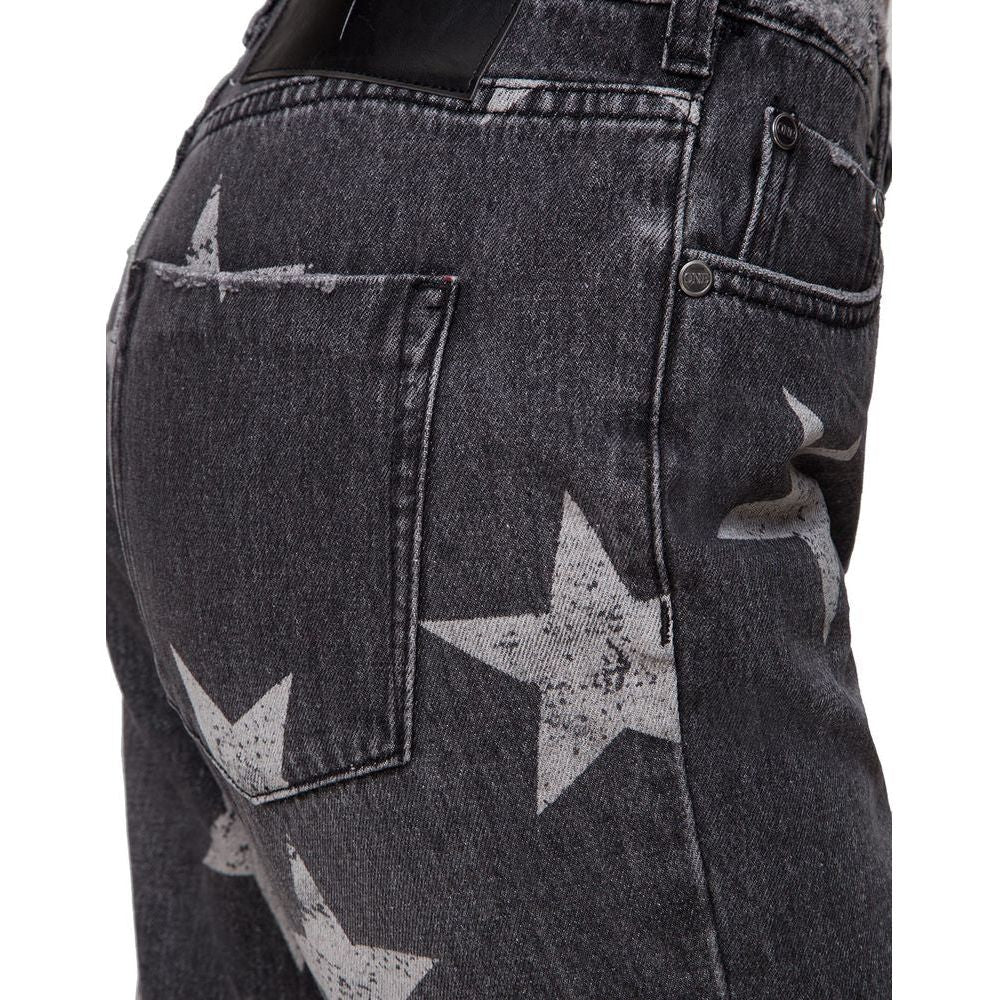 One Teaspoon Gray Cotton Women's Jean One Teaspoon Dark Slate Gray