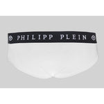 Philipp Plein White Cotton Men Boxer Short PH-6416-XL