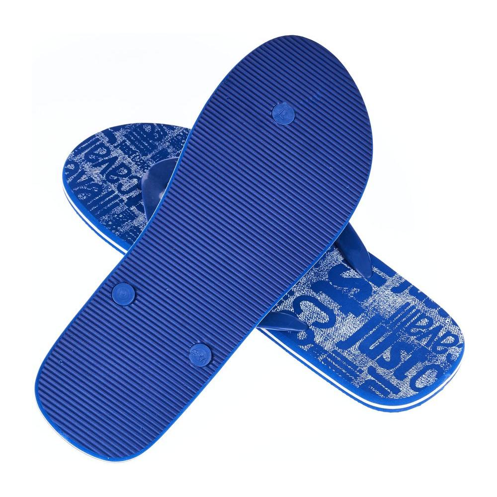 Just Cavalli Light Blue EVA Men Sandal Just Cavalli Dark Slate Blue