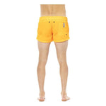 Bikkembergs Orange Polyamide Men Swimwear Bikkembergs Tan