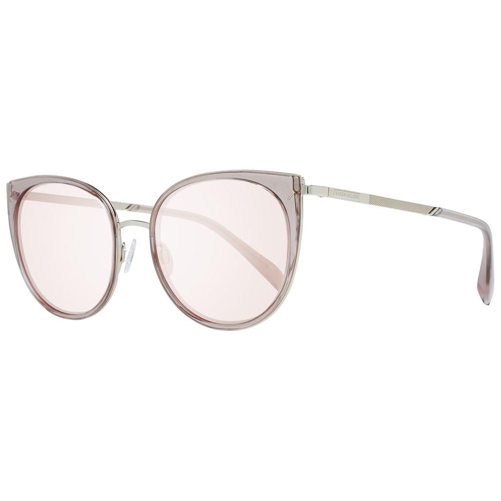 Karen Millen Pink Women Sunglasses Karen Millen Antique White