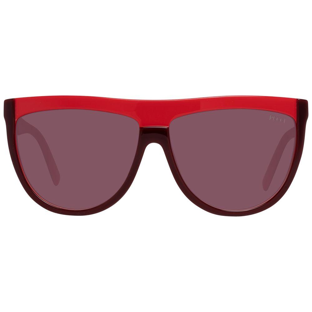 Emilio Pucci Burgundy Women Sunglasses Emilio Pucci Dim Gray