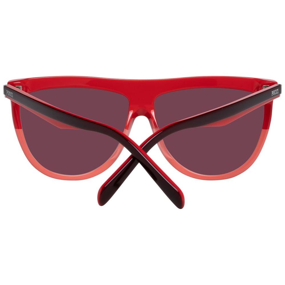 Emilio Pucci Burgundy Women Sunglasses Emilio Pucci Dim Gray