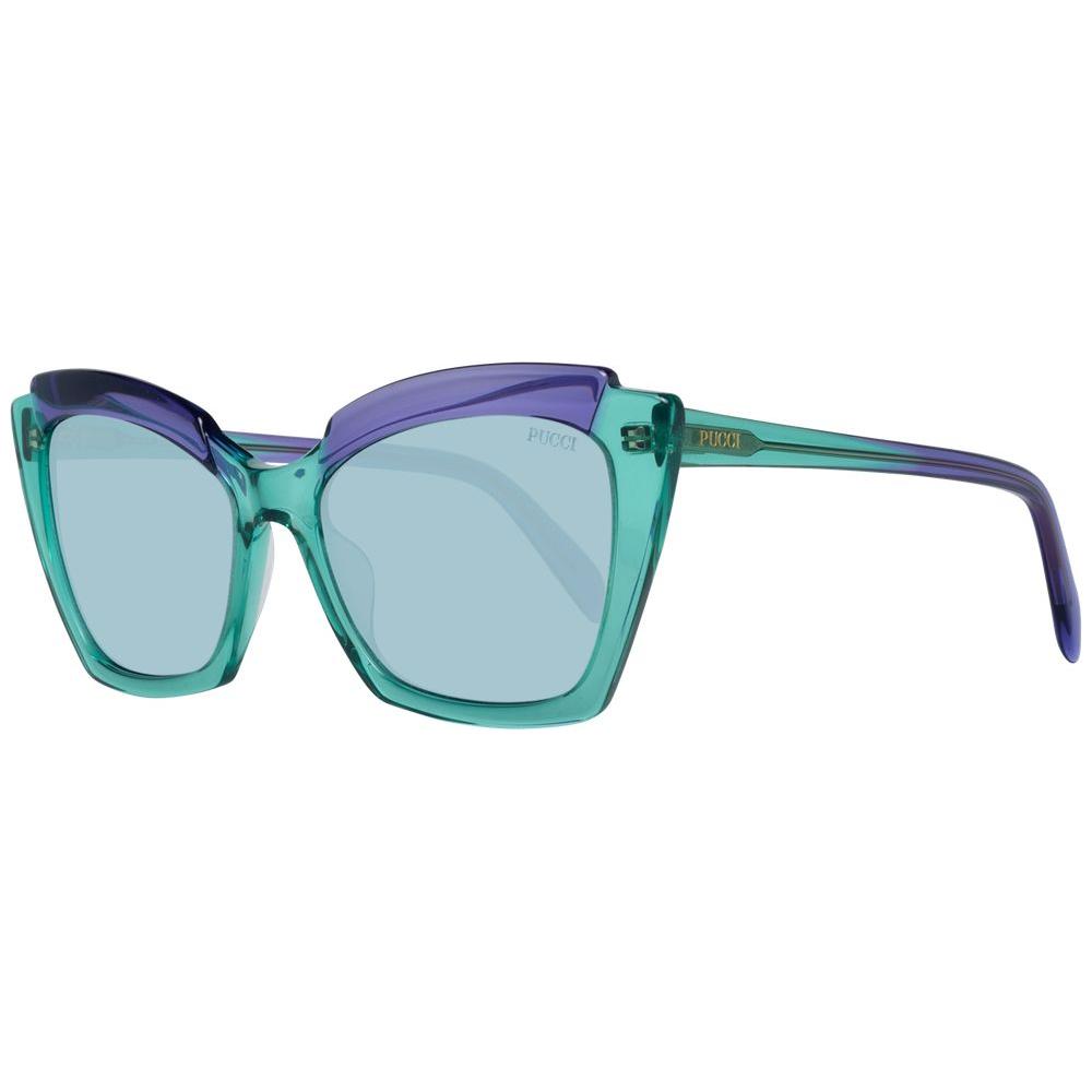 Emilio Pucci Green Women Sunglasses Emilio Pucci Dark Gray