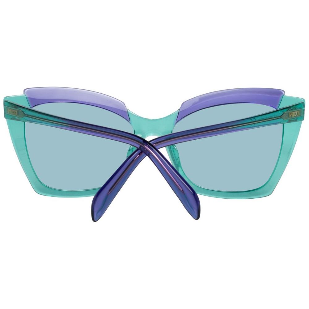 Emilio Pucci Green Women Sunglasses Emilio Pucci Dark Gray