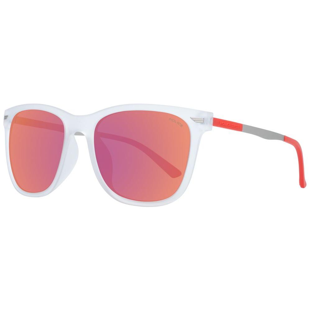 Police Transparent Men Sunglasses Police Pale Violet Red