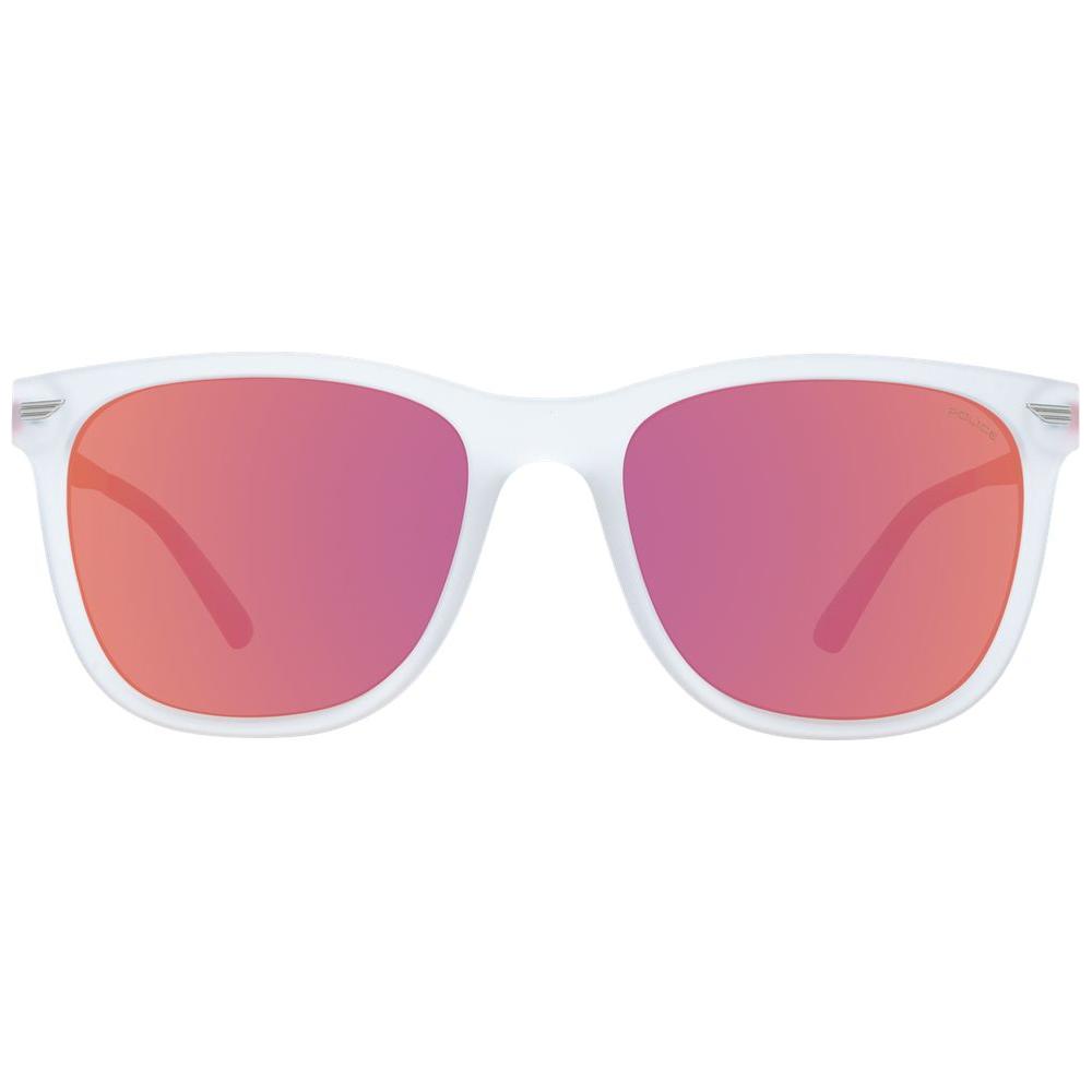 Police Transparent Men Sunglasses Police Pale Violet Red