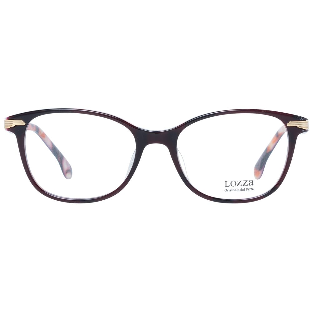Lozza Burgundy Plastic Glasses (Frames)