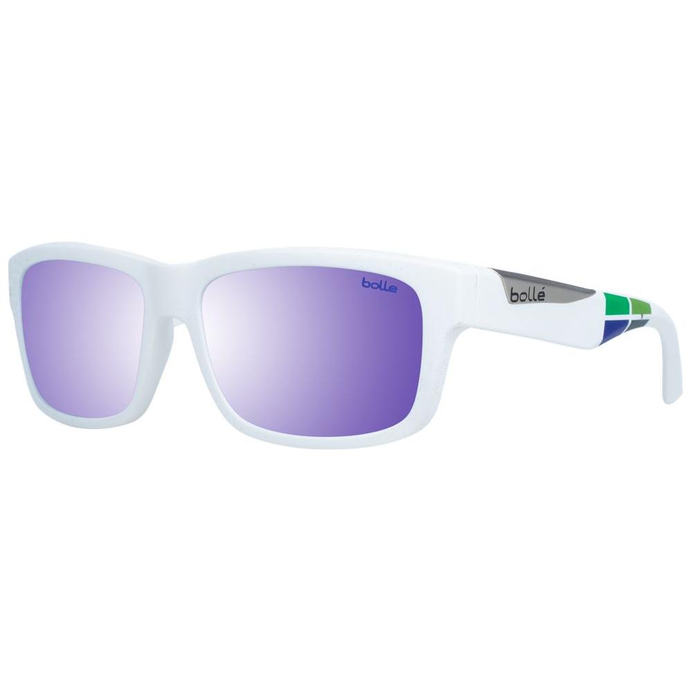 Bolle White Unisex Sunglasses Bolle Light Gray