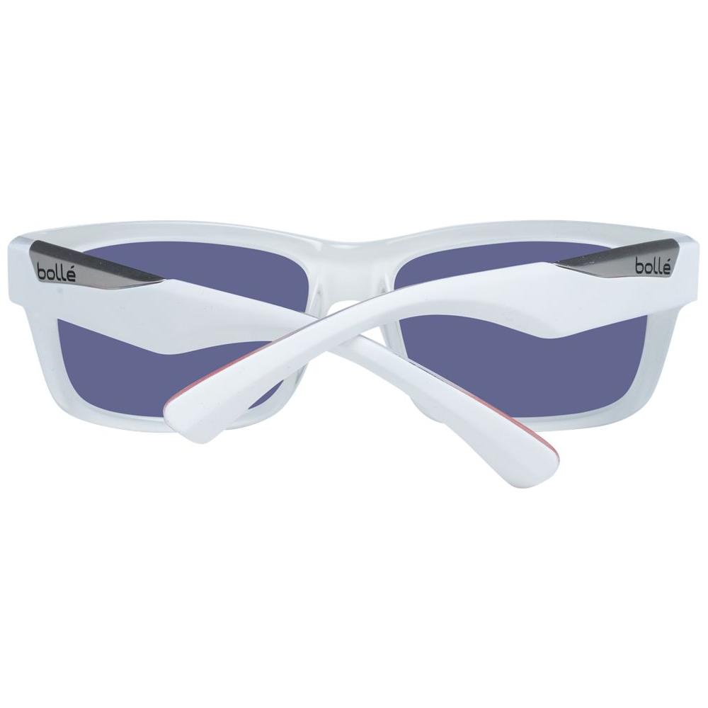 Bolle White Unisex Sunglasses Bolle Dim Gray
