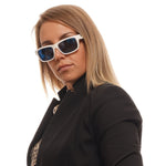 Bolle Bolle White Unisex Sunglasses BO-1035996 1728,67345776800,Bolle,New with tags,Sunglasses,Unisex,Unisex Sunglasses - Sunglasses,White