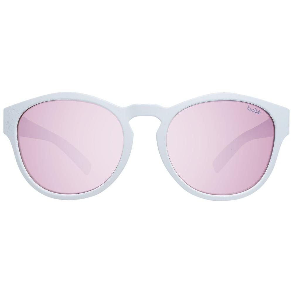 Bolle White Unisex Sunglasses Bolle Light Gray