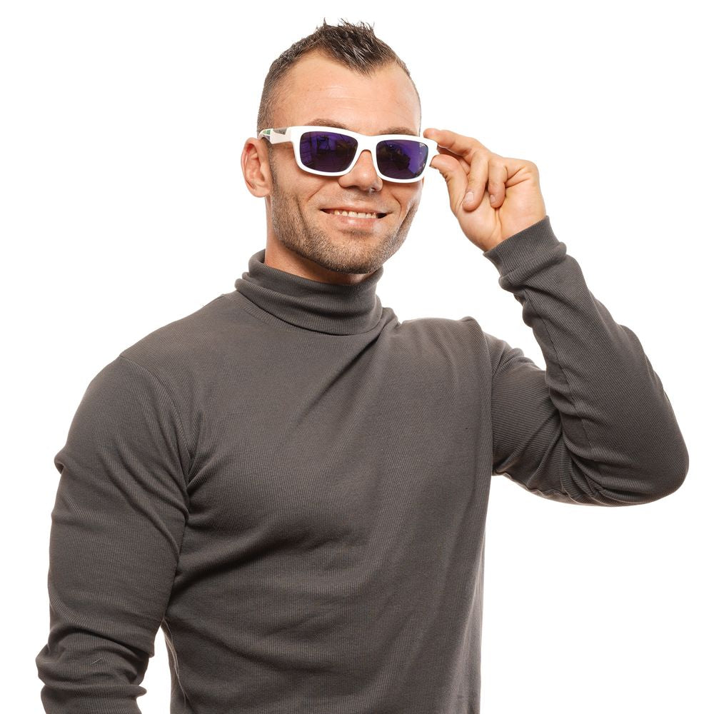 Bolle White Unisex Sunglasses Bolle Dark Slate Gray