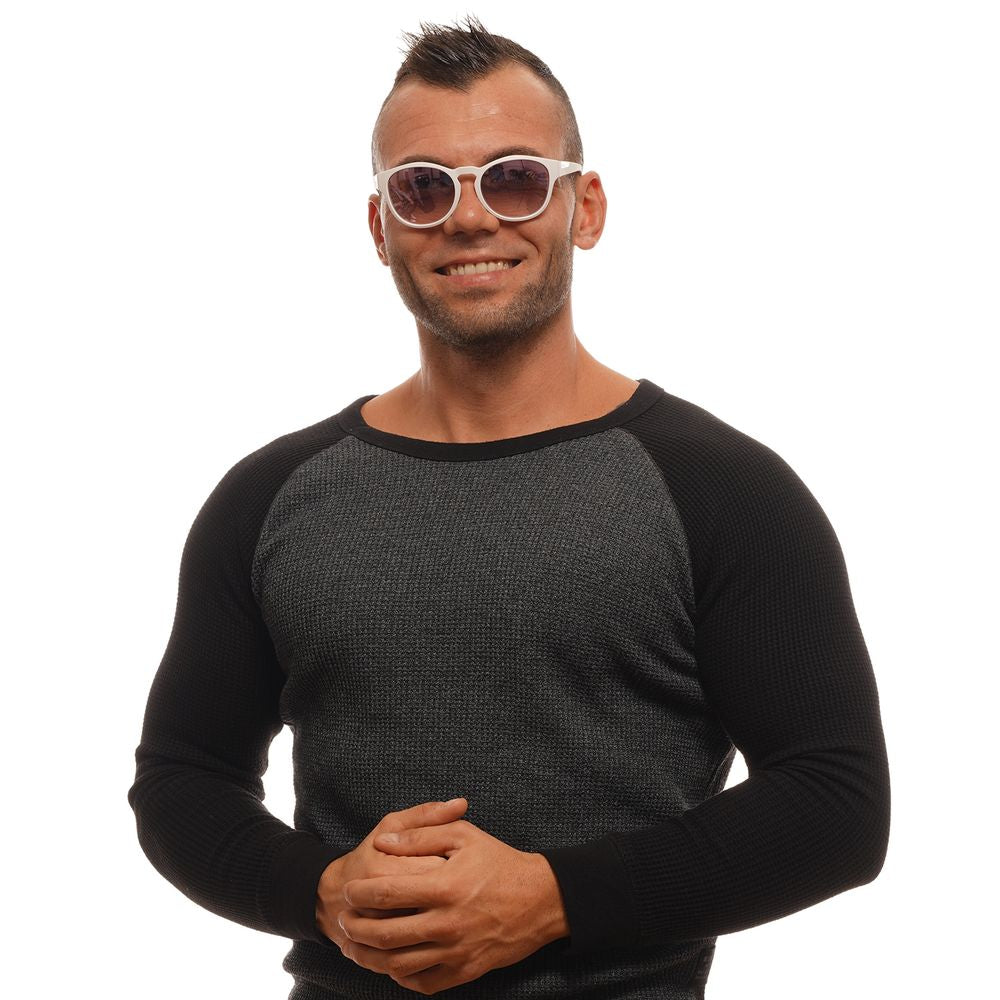 Bolle White Unisex Sunglasses Bolle Dark Slate Gray