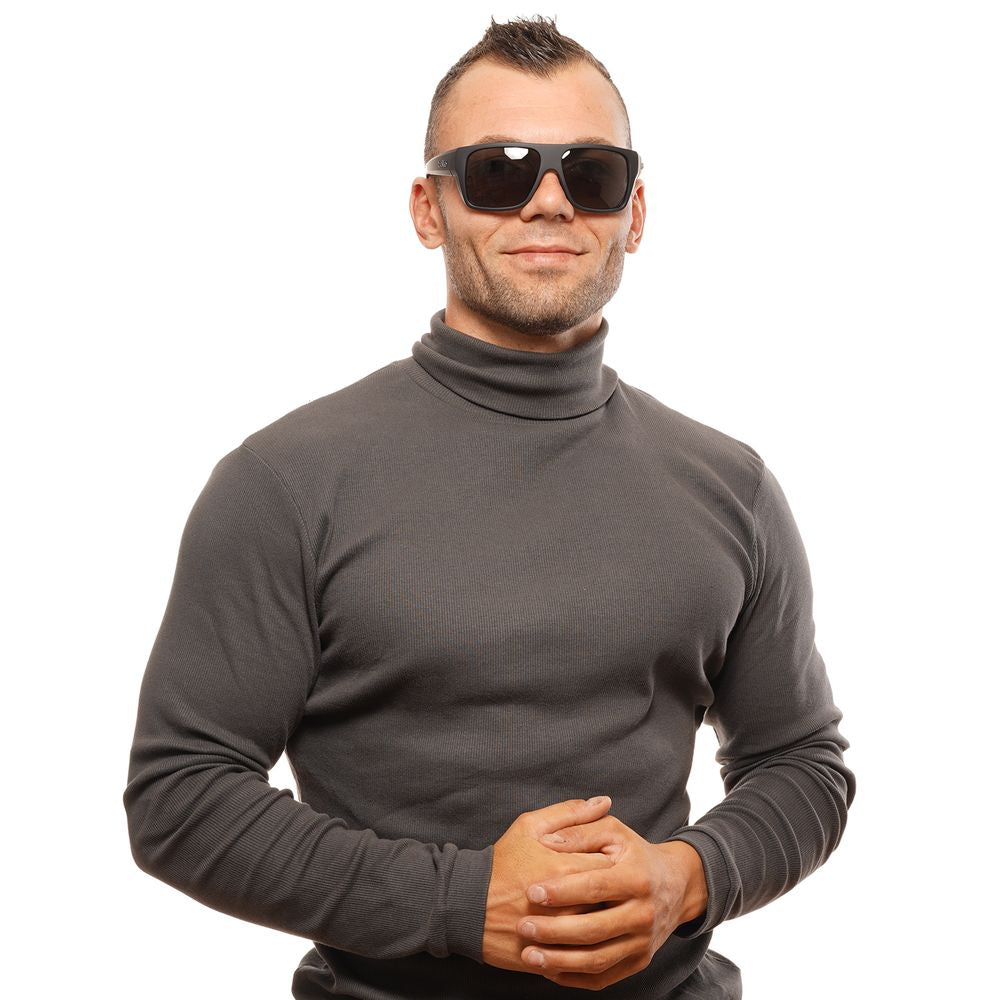 Bolle Black Unisex Sunglasses Bolle Dark Slate Gray