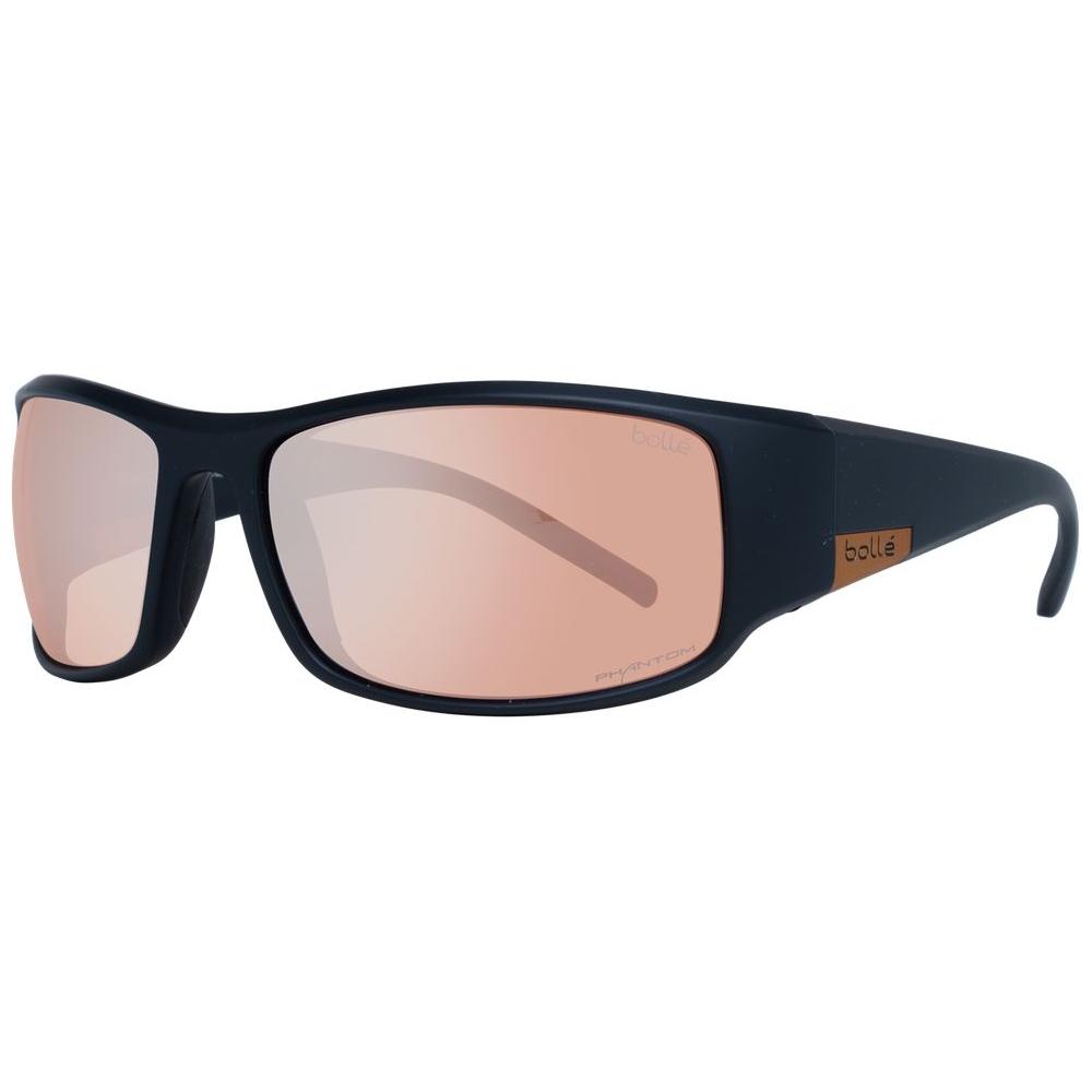 Bolle Black Unisex Sunglasses Bolle Gray