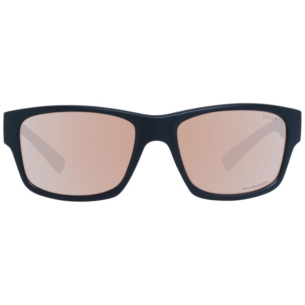 Bolle Black Unisex Sunglasses Bolle Gray