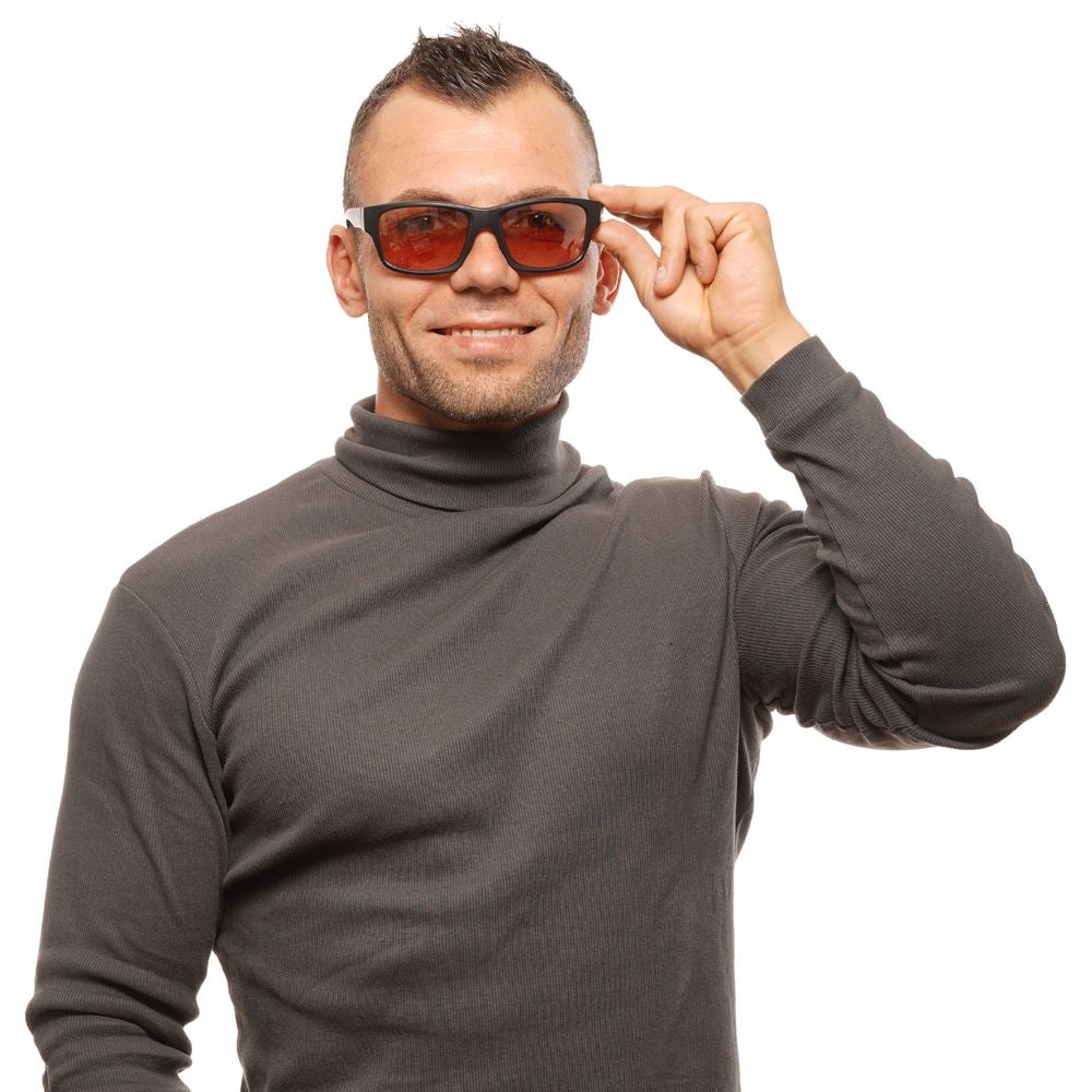 Bolle Black Unisex Sunglasses Bolle Dark Slate Gray
