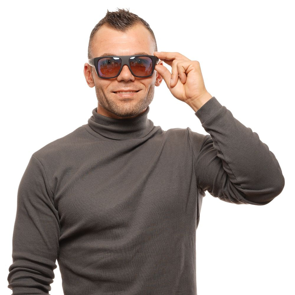 Bolle Black Unisex Sunglasses Bolle Dark Slate Gray