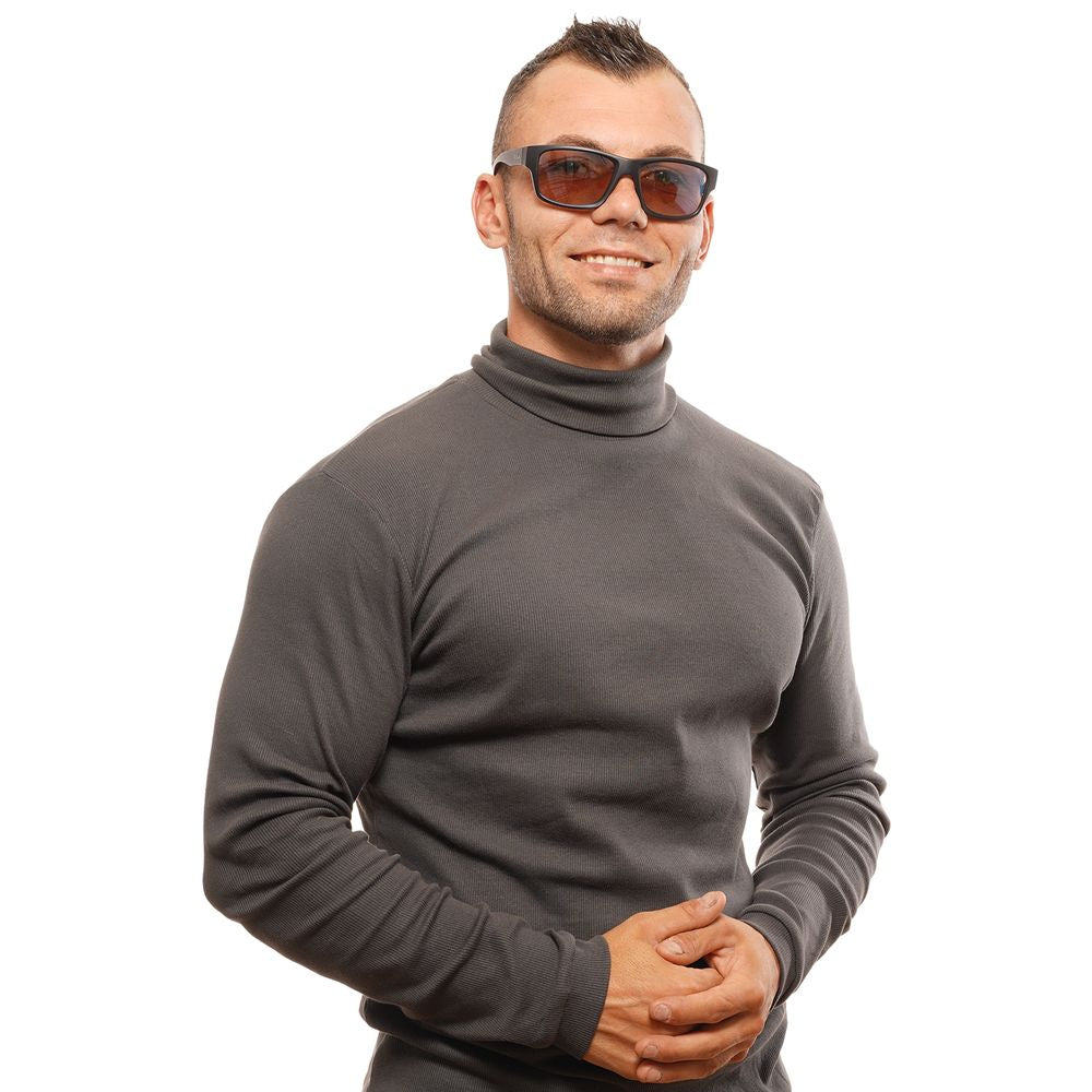 Bolle Black Unisex Sunglasses Bolle Dim Gray