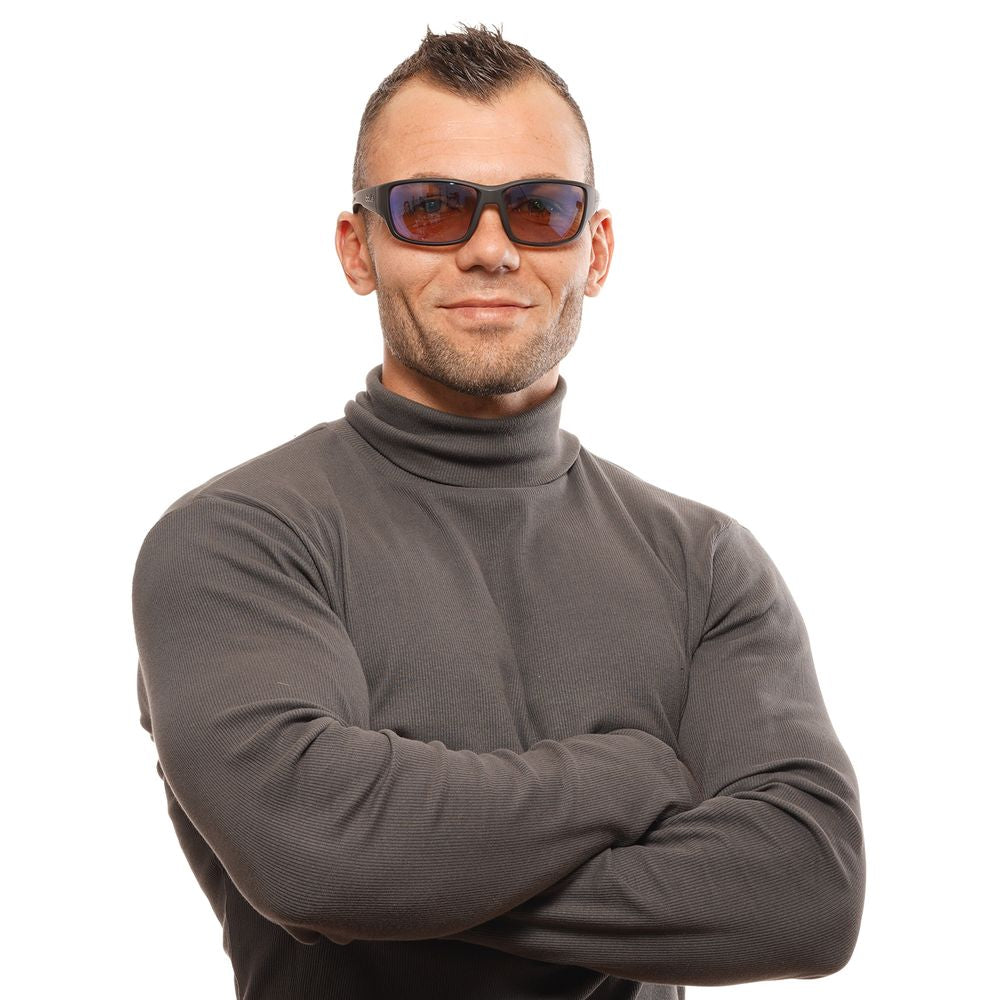 Bolle Black Unisex Sunglasses Bolle Dim Gray