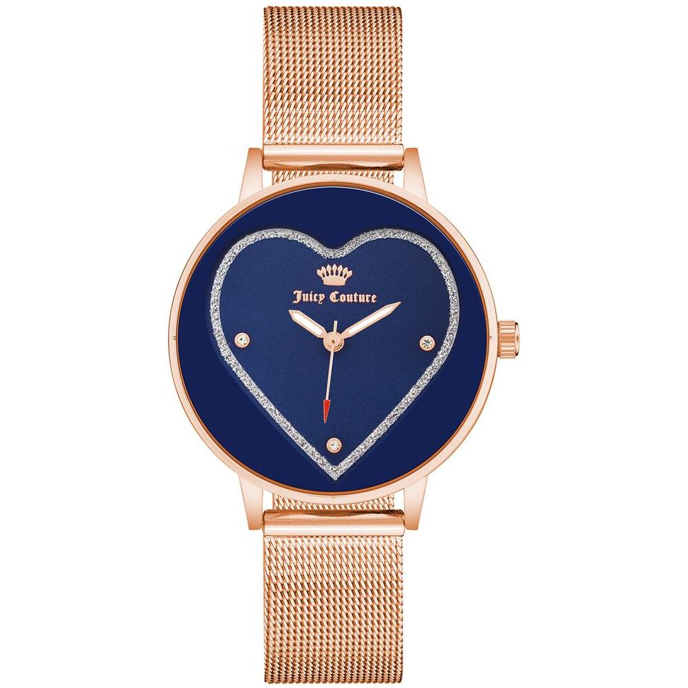 Juicy Couture Rose Gold Women Watch Juicy Couture Midnight Blue