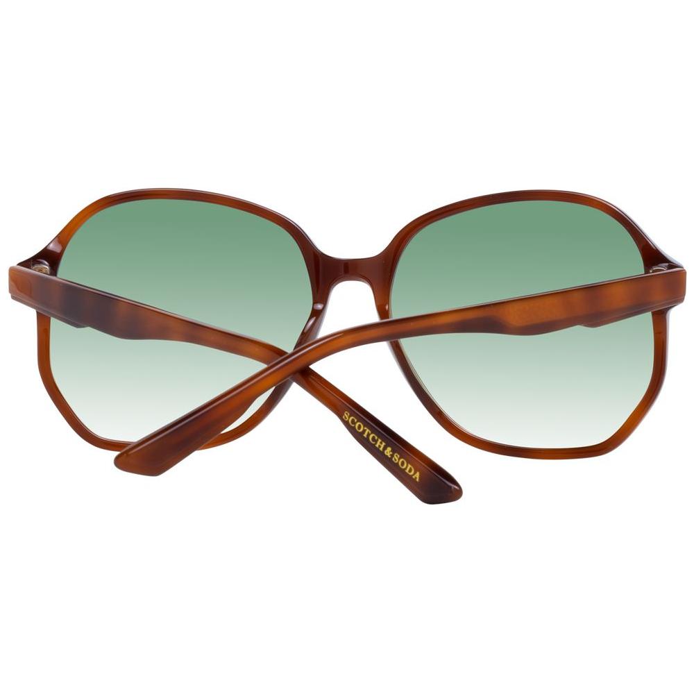 Scotch & Soda Brown Women Sunglasses Scotch & Soda Dark Gray