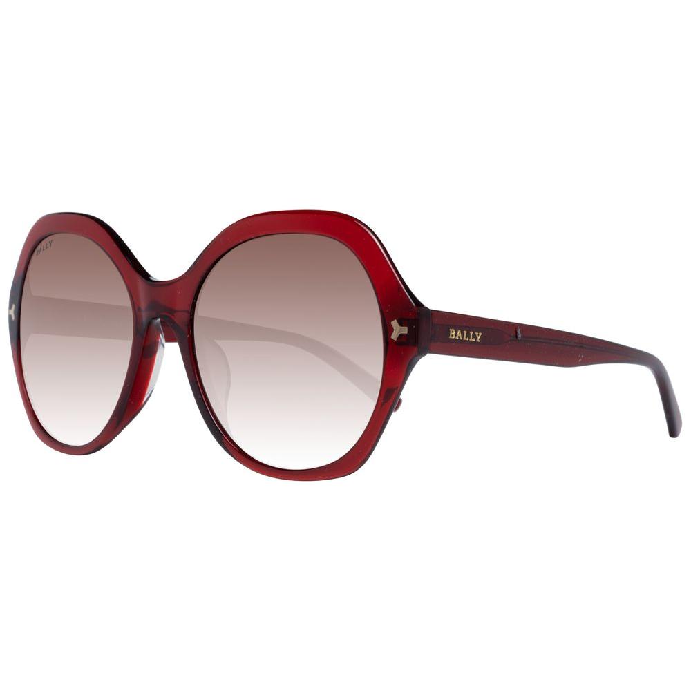 Bally Red Women Sunglasses Bally Gray