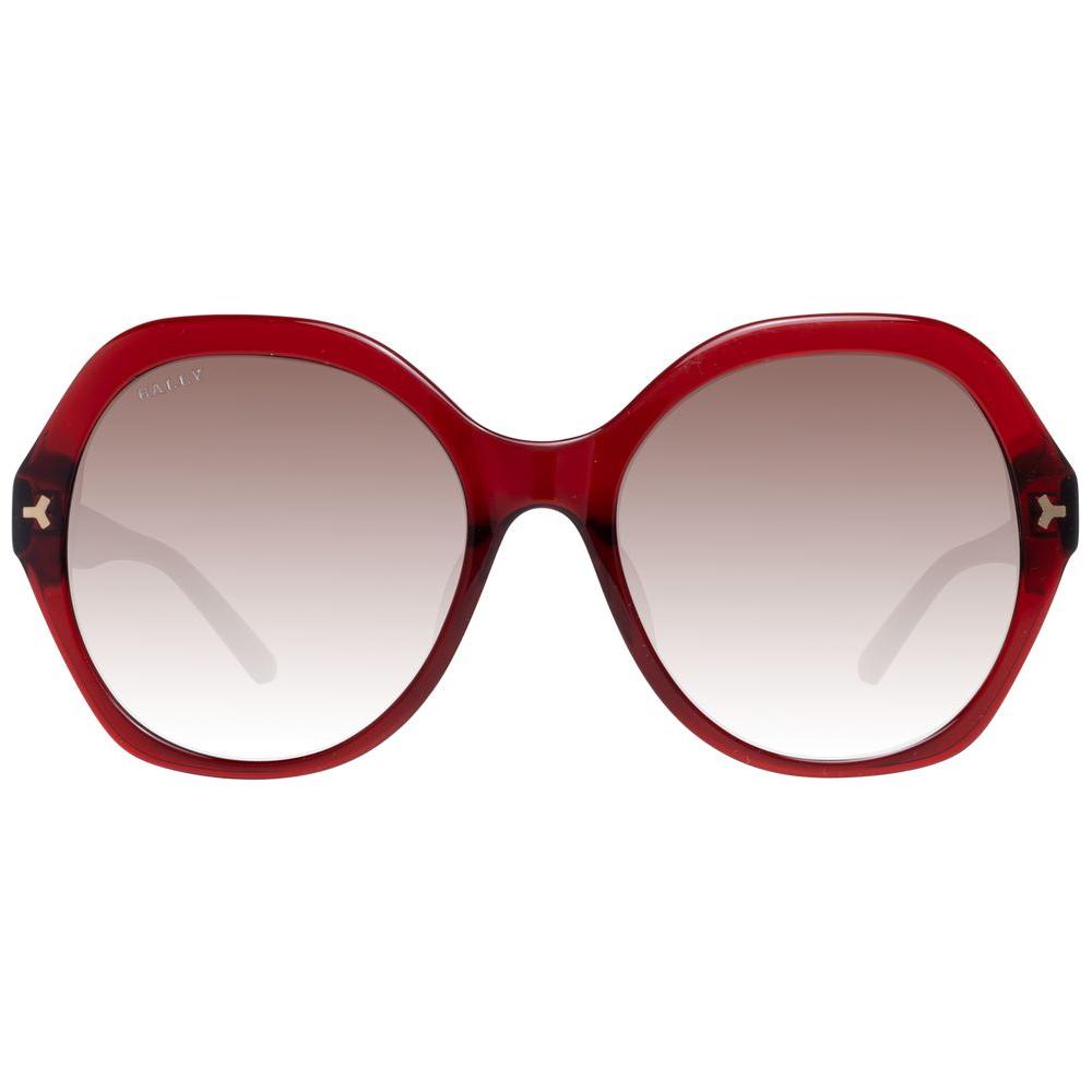 Bally Red Women Sunglasses Bally Gray