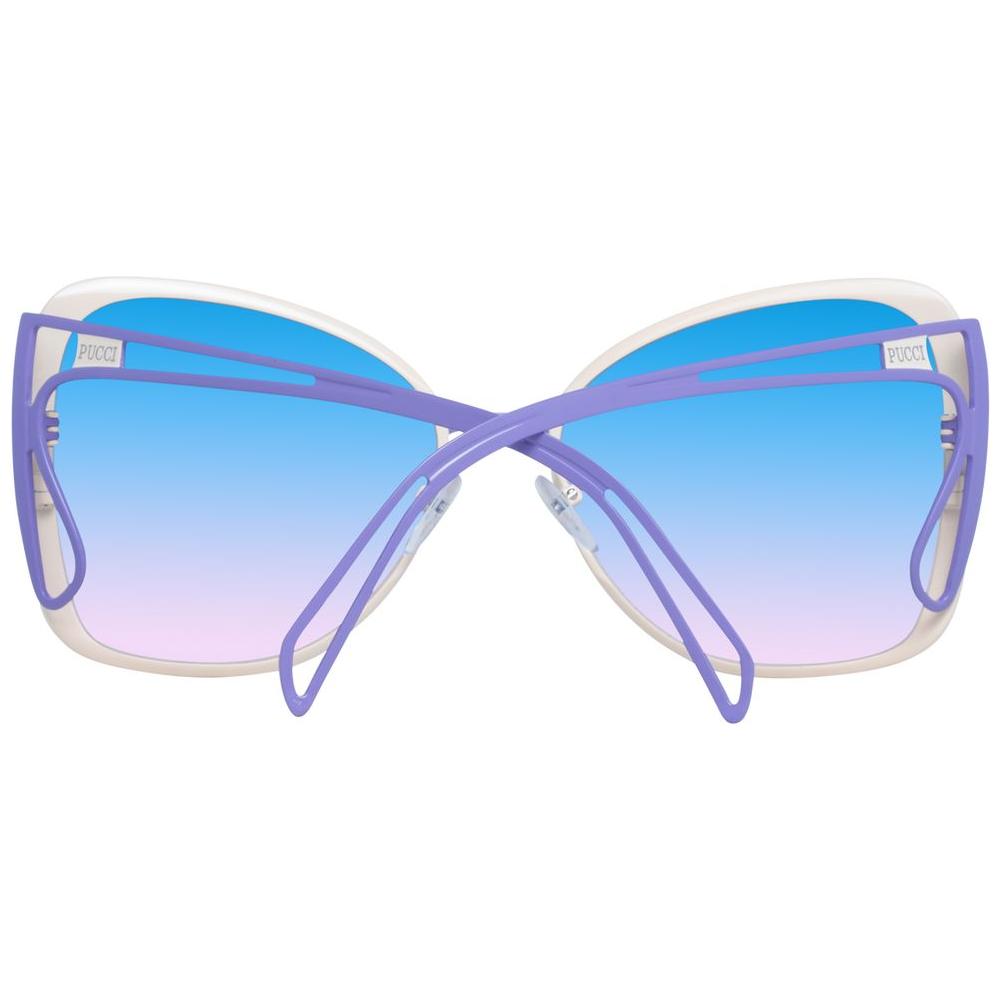 Emilio Pucci Cream Women Sunglasses Emilio Pucci Sky Blue