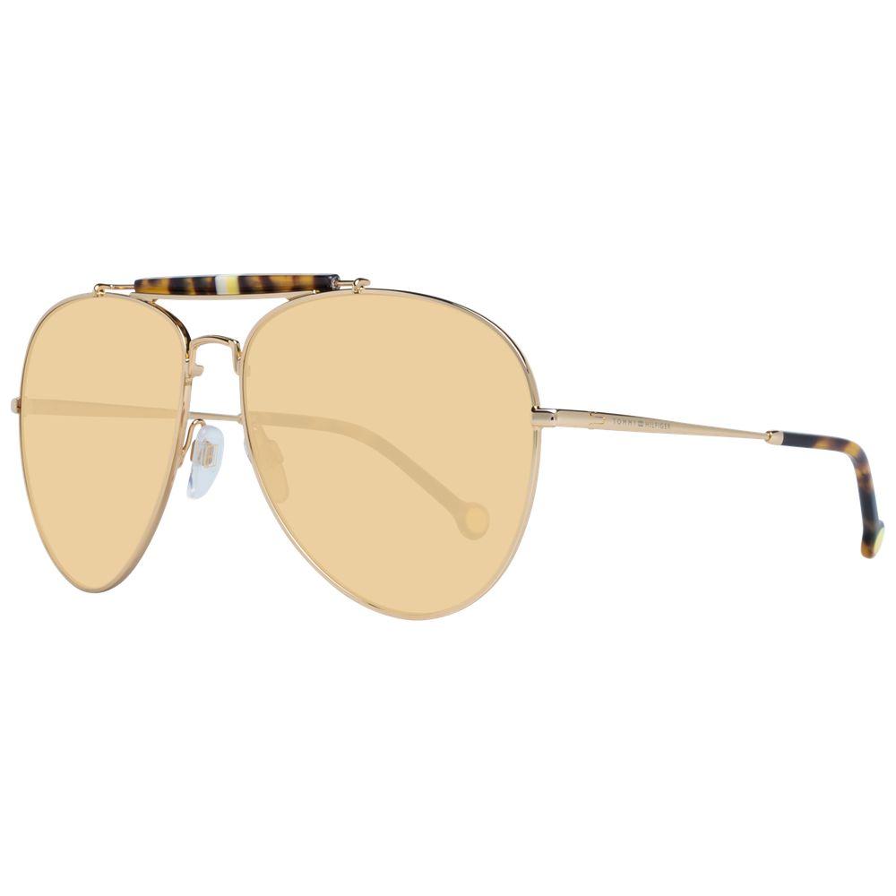 Tommy Hilfiger Gold Women Sunglasses Tommy Hilfiger Tan